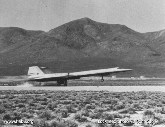924 completing her maiden flight, flown by Lou Schalk; Lockheed photo via John Stone