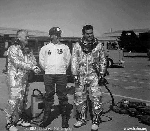 St. Patrick's Day 1967; Col. Bill Hayes, TSgt. Gene Patrick and LtCol. Al Hichew - 1st SRS photo via Phil Loignon