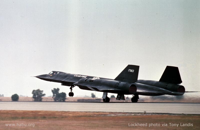 963 taking off from Beale AFB - Lockheed photo via Tony Landis